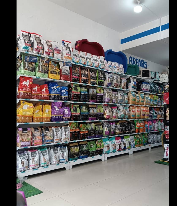 Estantes Alimentos Mascotas Panzas